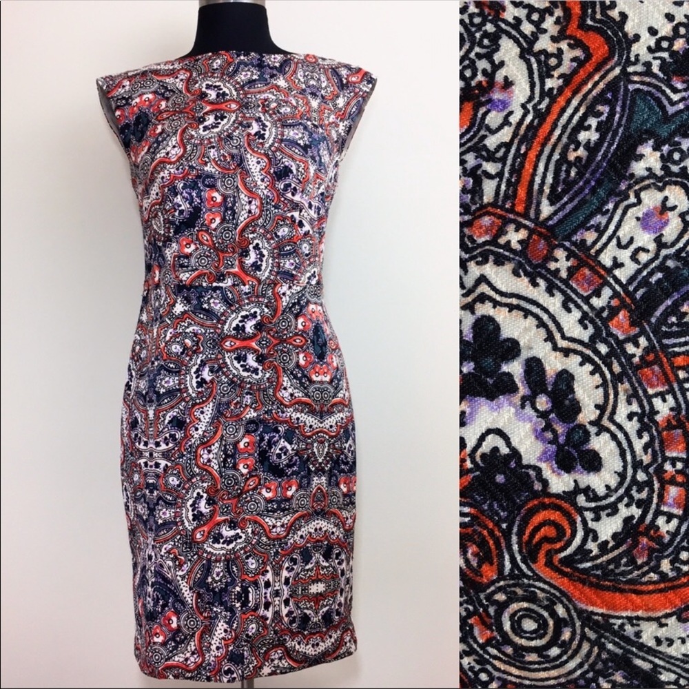New! The Limited Paisley Midi Dress